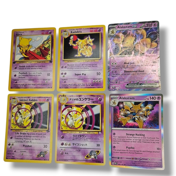 Pokemon Trading Cards - Yellow and Purple - Picture 4 of 7